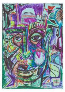 Serie "head imagery" (14,8cm x 21cm) 2022